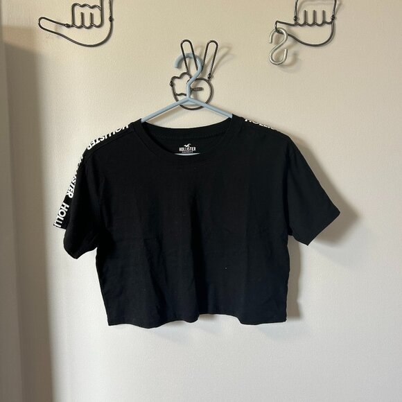 Hollister Cropped Shirt (100% Cotton) - Picture 1 of 2